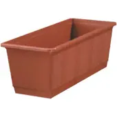 Geli Blumenkasten Standard Kunststoff 40x17x14 cm terracotta