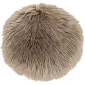 House Nordic | Sitzkissen Willard Braun Polyester 35x35x6.5 cm | NADUVI