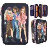 TOPModel - Triple Pencil Case CITY GIRLS ( 412560 )