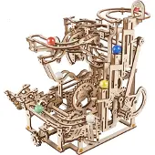 Ugears Mechanisches Holzmodell-bausatz: Kugelbahn Mit Mehrstufigem Aufzug