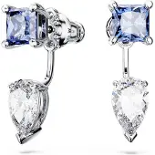 Swarovski Ohrringe - Mesmera earring jackets, Mixed cuts, Detachable, R - Gr. unisize - in Blau - für Damen