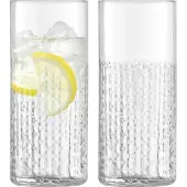 LSA International Longdrinkglas L.S.A. Wicker Transparant 400 ml (2-Stück)