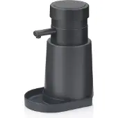 kela Seifenspender Aurie mit Plateau Dunkelgrau 450 ml