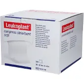 Leukoplast compress absorbent soft unste.10x10cm 100 St Kompressen