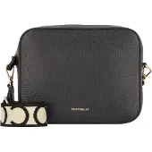 Coccinelle Damentasche Schwarz mit Umhängegurt & Kontrastdetails - Elegant & Praktisch