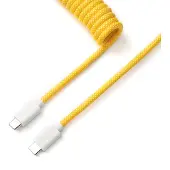 Keychron CAB-16, 1,36 m, USB C, USB C, Gelb