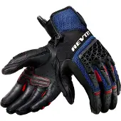 REV'IT! Sand 4 Schwarz Blau Handschuhe Größe S