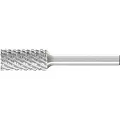 PFERD Hartmetall Frässtift Zylinder ZYAS stirnverzahnt 12x25mm Schaft-Ø 6mm TITANIUM für Titan