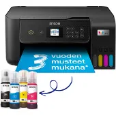 Epson EcoTank ET-2820, Tintenstrahl, Farbdruck, 5760 x 1440 DPI, A4, Direktdruck, Schwarz