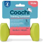 Company of animals Coachi Training Dumbbell - Lime - Medium