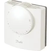 Danfoss Rumtermostat RMT-230 8-30 230V hvid uden accelarator.