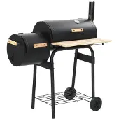 vidaXL Klassischer Holzkohlegrill Barbecue Smoker