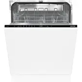 Gorenje GV642E90 vollintegrierter Geschirrspüler 60 cm, Voll integriert, Standardgröße (60 cm), Schwarz, Berührung, 1,5 m, 1,5 m