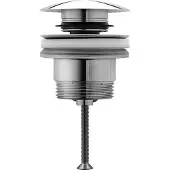Duravit Push-open Ventil f WT mit Überlauf bronze gebürstet bronze gebürstet