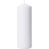 Duni Stumpenkerzen 300x100 mm, weiß - Ideal für Dekoration und Events | Packung (1 Stück)