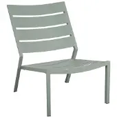 Brafab Gartensessel Delia von aus Aluminium, stapelbar, modern, hellgrün, für Outdoor