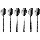 Amefa Teelöffel Felicity Hammered Black (6-teilig)