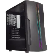 Xilence Xilent Blade X512.RGB Gaming PC Gehäuse, RGB ATX Midi Tower