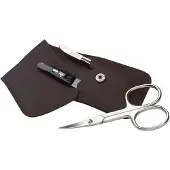 Erbe Manicure Etuis Taschen-Etui, 3-tlg. Siena Braun