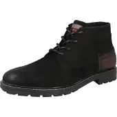 Bugatti Bolo Exko Schnürstiefel Schwarz