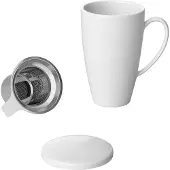 Intirilife Kaffeetasse Teetasse mit Deckel