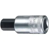 Stahlwille Steckschlüsseleinsatz 54 1/2 Zoll Innen-6-kant SW 10mm L.60mm