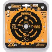 DeWalt Dt10300-qz Kreissägeblatt Für Holz 165x20 Mm