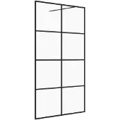 vidaXL Duschwand für Begehbare Dusche mit Klarem ESG-Glas 140x195 cm