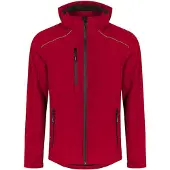 Promodoro Herren 3-Lagen Softshell Jacke Softshell-Jacke 7850 fire red M
