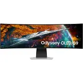 Samsung G95SC, 124,5 cm (49"), 5120 x 1440 Pixel, Dual QHD, OLED, 0,03 ms, Silber