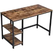 Vasagle Schreibtisch 120,0 cm 4-Fuß schwarz, 120x75x60 cm