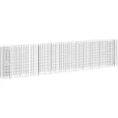 vidaXL Gabionen-Hochbeet Verzinktes Eisen 470x50x100 cm