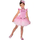 Rubies Barbie Ballerina Kostüm mit Haarband, 7-8 Jahre