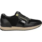 Gabor Nappa schwarz gold Sneaker Schwarz in Gr. 40.5