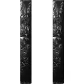 vidaXL Sonnenschirm-Schutzhüllen 2 Stk. mit Reißverschluss PE 200 cm