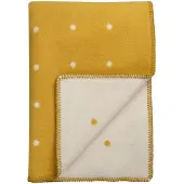 Røros Tweed - Pastille Wolldecke 200 x 135 cm, sun yellow