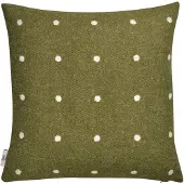 Røros Tweed - Pastille Kissen, 50 x 50 cm, green moss
