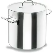 Lacor Traiteur CHEF 16.5L + CV Kochtopf inkl. Deckel, Edelstahl, 28 cm Durchmesser, Induktionsherd-geeignet