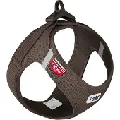 Curli Vest Harness Clasp Air-Mesh - Braun - XXXS