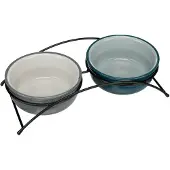 Trixie Set Mit 2 Futtertrögen 15 Cm