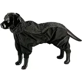 Dogman Dot Raincoat Waterproof Dog Overall Reflective Pattern 25cm