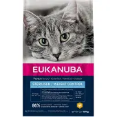 Eukanuba Adult Sterilised/Weight Control Huhn Katzenfutter | 2 x 10 kg