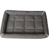 Dogman Buddy Dog Mat with Raised Border Grey XXL 122x74cm