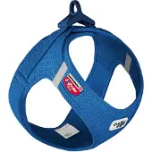 Curli Clasp Vest Geschirr Air-Mesh blau XL