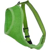 Dogman Mesh harness Iris M Green