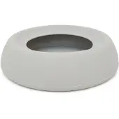 Dogman Weiche Silikon Anti-Schwapp Reiseschüssel Grau 470ml 17x4.5cm