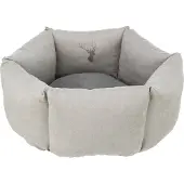 Trixie Hundebett Leni Soft Edition Web-Velours gesteppt Ø 55 cm, abnehmbarer Bezug