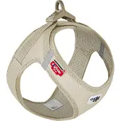 Curli Clasp Vest Geschirr Cord tan, Größe: 2XS