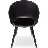 Hey-sign - Filz-Auflage für About A Chair, 5mm AR, schwarz