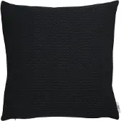 Røros Tweed - Vega Kissen, 50 x 50 cm, schwarz
